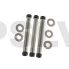 AT15003  Xtreme Productions Feathering Shaft (3 pcs) T-REX 150  